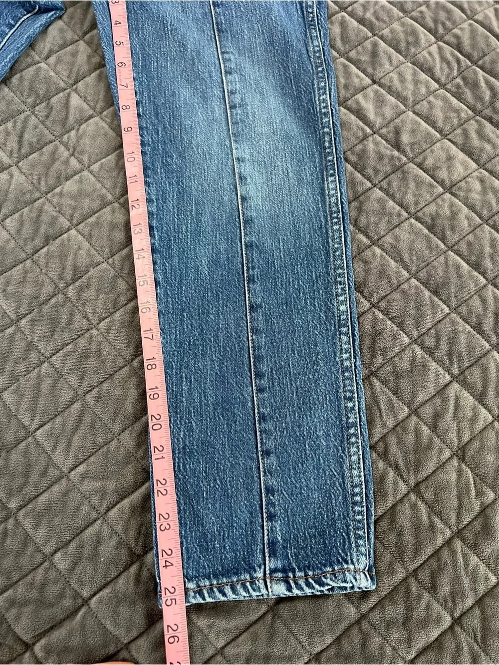 Madewell Classic Straight Jeans Women’s Size 27 Seamed Edition Bandry Wash D
